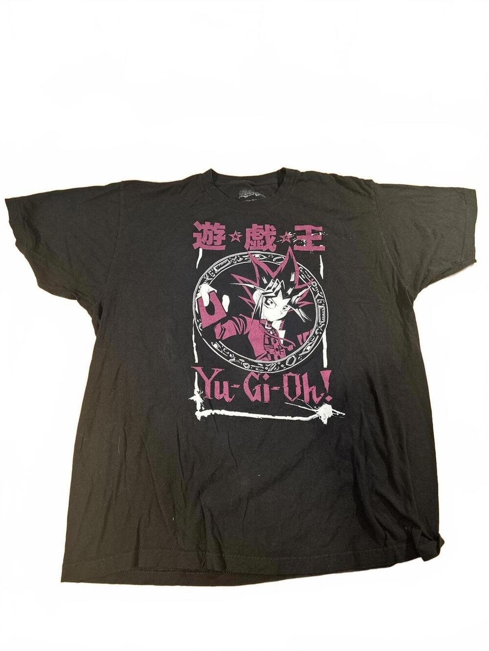 Men's XL Yu-Gi-Oh! Studio Dice Purple Graphic Anime Tee